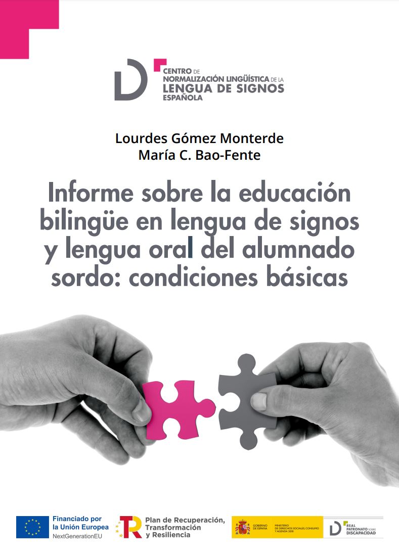 educaSGCTIE's tweet image. «Informe sobre la educación bilingüe en lengua de signos y lengua oral del alumnado sordo: condiciones básicas»💛👁️‍🗨️

📘🖍️Cuáles son los recursos existentes y las necesidades pendientes para garantizar su implementación eficaz
👇cnlse.es/es/recursos/pu…