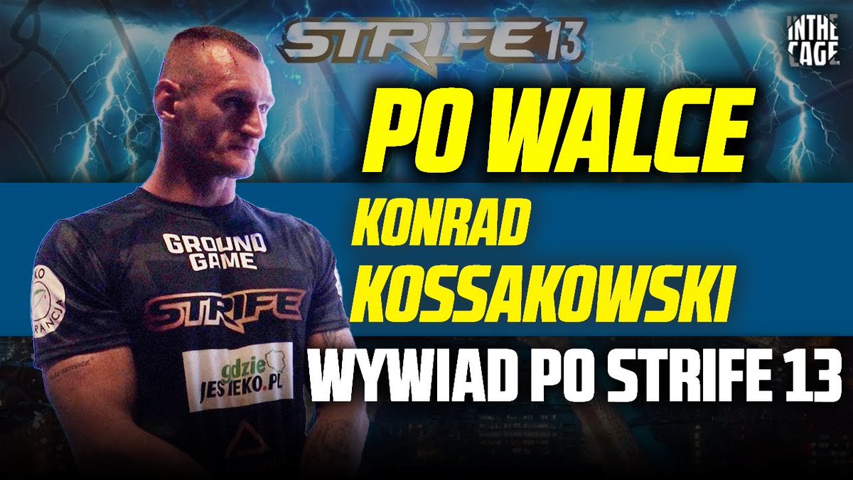 Konrad KOSSAKOWSKI po STRIFE 13: "Szkoda tego odjętego punktu"
youtu.be/HNLA_CRCP2Y