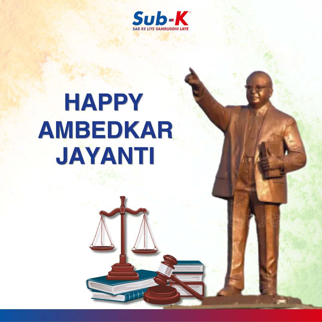 SubKIMPACT's tweet image. Ambedkar Jayanti Wishes!

#subk #LeadersOfIndia
