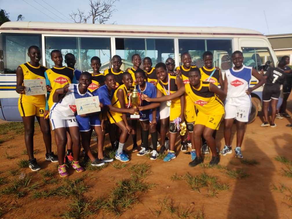 Iganga ss took the lead and became the National champions of all girls u16 2025