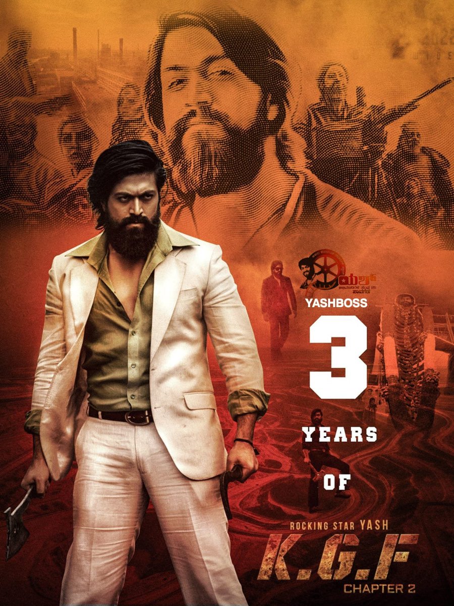 Yashfanspvgd's tweet photo. #3YearsOfKGF2Rampage

#thenameisyash
#KGFChapter2 #RockyBhai
#ToxicTheMovie #yashboss
                    #pavagada https://t.co/7YEmpgT60G