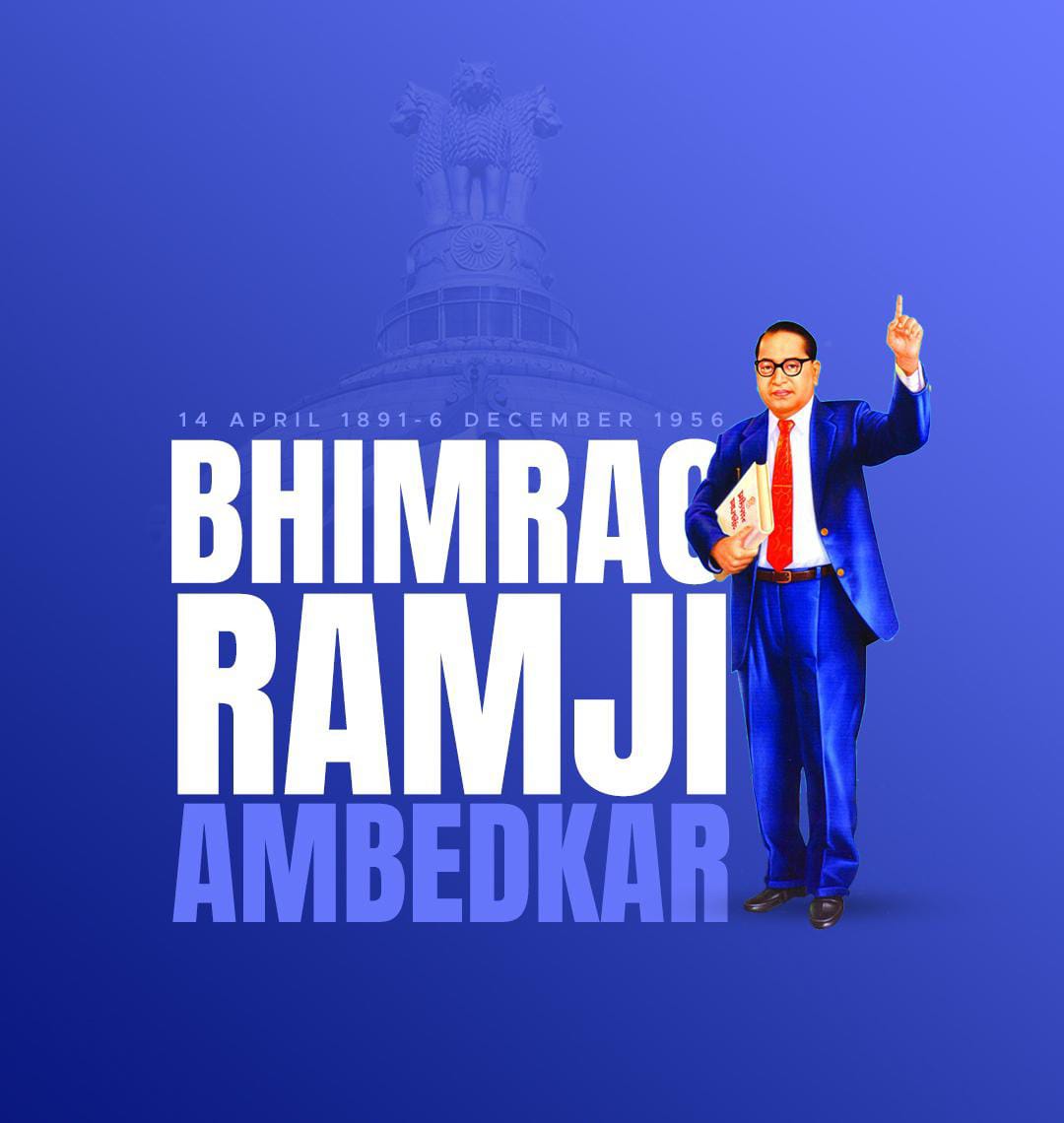 *भारतीय संविधान के जनक, बाबा साहब डॉ.भीमराव अंबेडकर जी की जयंती पर उन्हें कृतज्ञ नमन।*