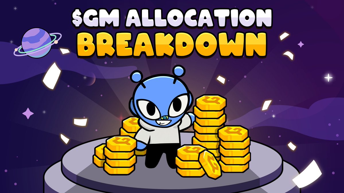 At GOMBLE, we’re engineering a value engine where gameplay, social interaction, and ecosystem growth reinforce each other.

The fuel? $GM.

Designed by Builders. Powered by Players. Scaled by Studios.

Let’s break down the $GM Tokenomics.👇
info.gomble.io/4crl3VW