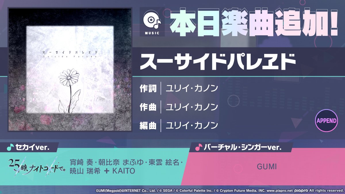 sekai 歌い手 POPUP 店内展示パネル 超希少 with MUSIC 8月16日(土