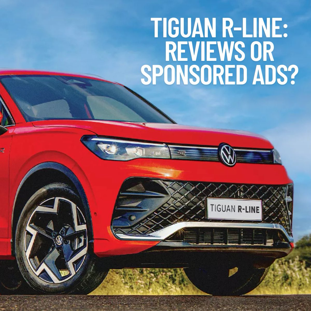 So, all those Volkswagen Tiguan R-Line "reviews" (or at least that's what VW wants people to think) aren't really reviews or drive impressions. Agar sach mein reviews hain, toh zara batao ek-do reviewers jinhone galti se bhi koi negative point highlight kar diya ho?