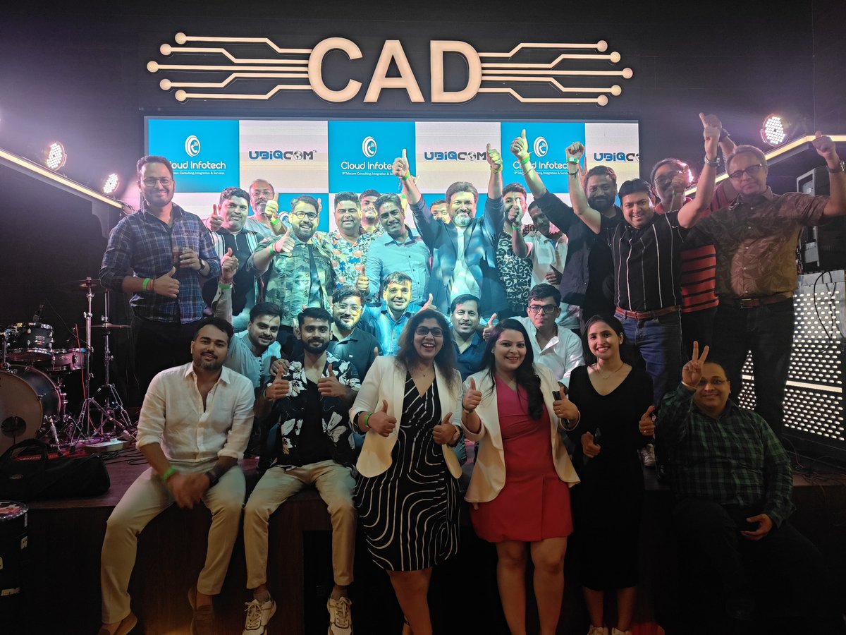 CloudInfotech1's tweet photo. ✨ What a night! Cloud Infotech kicked off the year with an unforgettable Annual Awards Night! 🏆 Cheers to our shining stars, epic dance moves, and endless memories. Big thanks to our MD Rajiv Goyal & Parul Garg for making it magical! 💃🥂 #AwardsNight #TeamCloud https://t.co/4NQWhYlss5