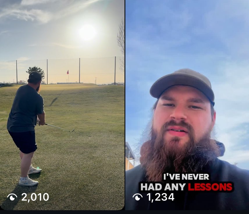 Caleb (@vovinrafiki) on Twitter photo Less active here now… Shifted to IRL creator management and started golfing!
Loving making my own content 😅 First two posts hit 1,000 views, pretty cool!
Follow my new journey: linktr.ee/calebleongolfs
I’ll be more active here: <a href="/CalebLeonGolfs/">Caleb Leon</a> Less active here now… Shifted to IRL creator management and started golfing!
Loving making my own content 😅 First two posts hit 1,000 views, pretty cool!
Follow my new journey: linktr.ee/calebleongolfs
I’ll be more active here: <a href="/CalebLeonGolfs/">Caleb Leon</a>