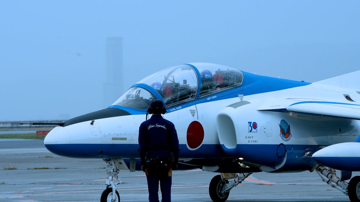 🔴🔵THANK YOU BLUE IMPULSE✈️ #航空自衛隊 のみなさんによる