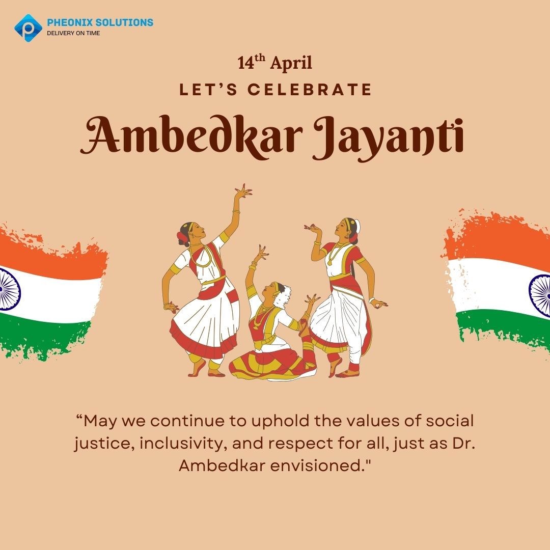 pheonixsolution's tweet image. 🙏 Wishing you all a meaningful Ambedkar Jayanti!
Let’s honor Dr. B.R. Ambedkar’s vision of equality, education, and justice for all. 📚⚖️💙
#AmbedkarJayanti #DrAmbedkar #EqualityForAll