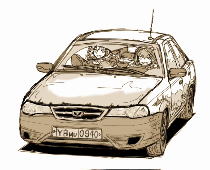 他人と被らない車(東欧っぽいのが好き) 