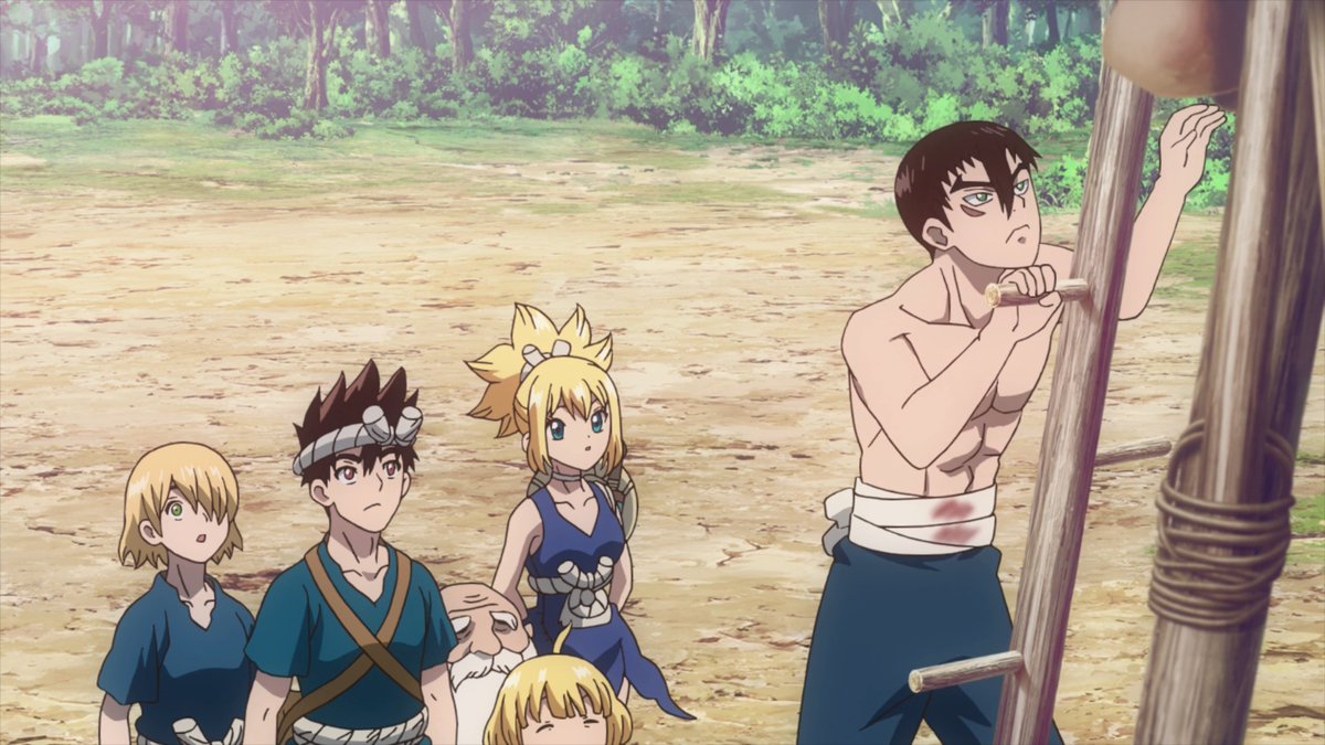 shirtlessanime's tweet photo. Kinro
Dr. Stone s1 ep 18
#kinro #kinrou #drstone #ドクターストーン #キンロー #金狼 #anime https://t.co/1qsb85v8fZ