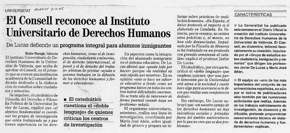 IDHUV's tweet photo. 🎂🥳🎉¡HOY ES NUESTRO CUMPLEAÑOS! 🎉🥳🎂

El primer consejo, el Consejo Provisional del Instituto, se constituyó en fecha 14 de abril de 2005. 

Aquí hemos desempolvado algunos recuerdos de la efeméride... ¿Y tú? ¿Guardas algún recuerdo o experiencia del IDHUV? ¡Os leemos! https://t.co/fcvg0nelOa