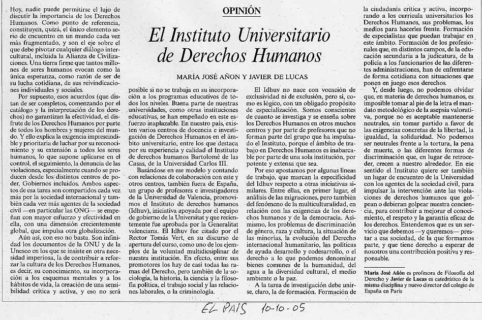 IDHUV's tweet photo. 🎂🥳🎉¡HOY ES NUESTRO CUMPLEAÑOS! 🎉🥳🎂

El primer consejo, el Consejo Provisional del Instituto, se constituyó en fecha 14 de abril de 2005. 

Aquí hemos desempolvado algunos recuerdos de la efeméride... ¿Y tú? ¿Guardas algún recuerdo o experiencia del IDHUV? ¡Os leemos! https://t.co/fcvg0nelOa