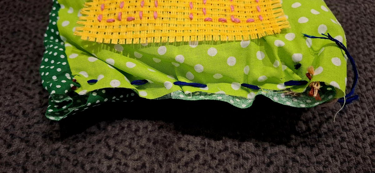 aimzee84's tweet photo. I forgot to show you all the cushion Brayden made me for Mothers Day 🥰 the stitching and everything, oh my heart 🥹 https://t.co/u6gFQF5A7h