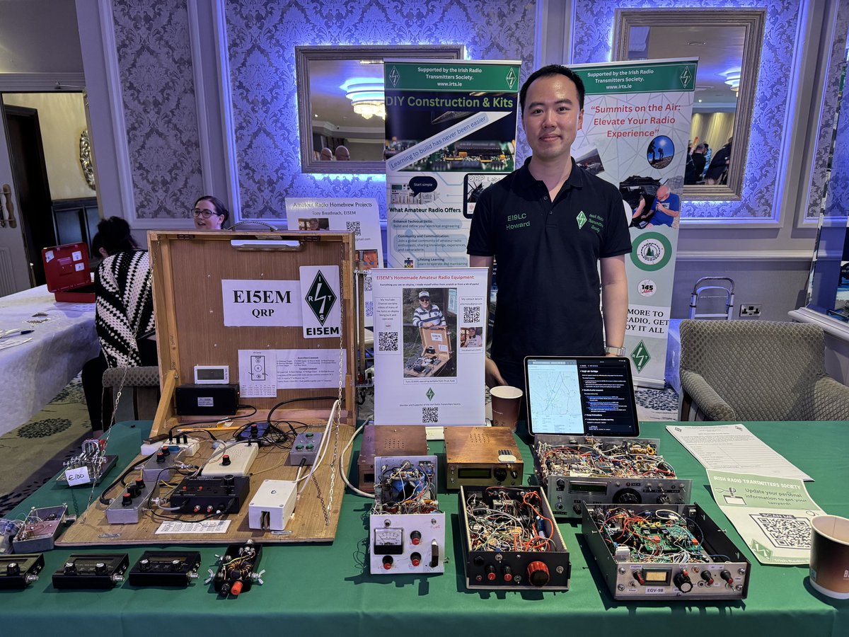 hzguo's tweet photo. I’m now a committee member of the Irish Radio Transmitters Society 🤓 it’s time to do even more for amateur radio R&amp;D… https://t.co/8DAJlOqEMG