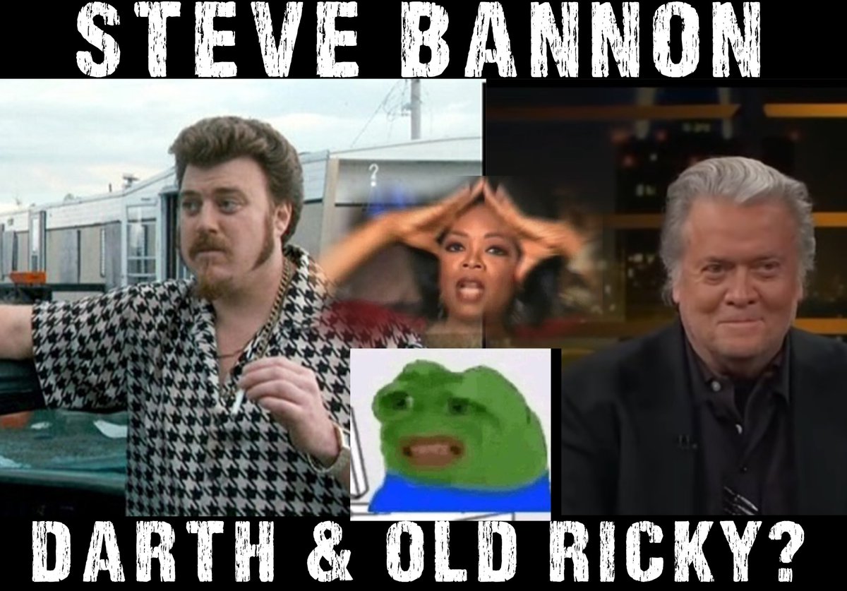 Why does Steve Bannon say and do things like Ricky? Could they be the same person? Stay tuned.