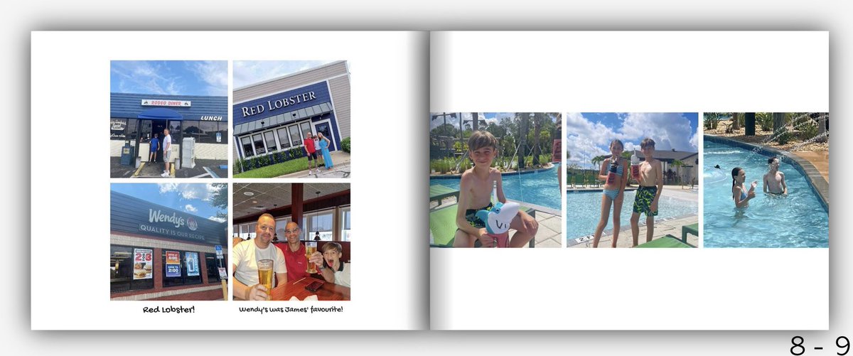 Finally got the photo books made of our holiday from last summer!! Disney, you were a blast!! ❤️