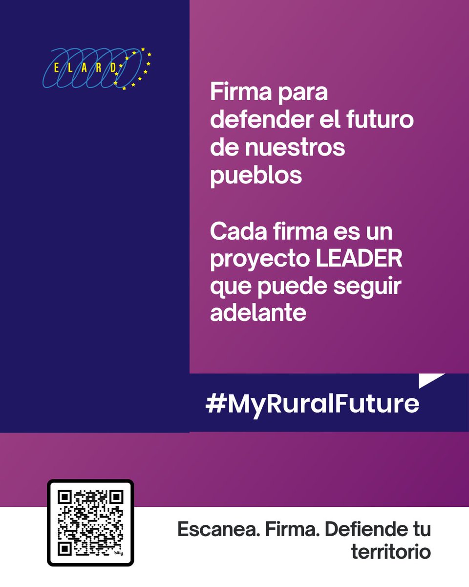 ELARD (Red LEADER Europea), organizaciones de desarrollo rural, Grupos de Acción Local (GAL) y ciudadanos de toda España se están uniendo para defender el programa LEADER, 
 Firma la petición aquí: elard.eu/petition_es/ más información en: ponientegranadino.org/un-millon-de-v…