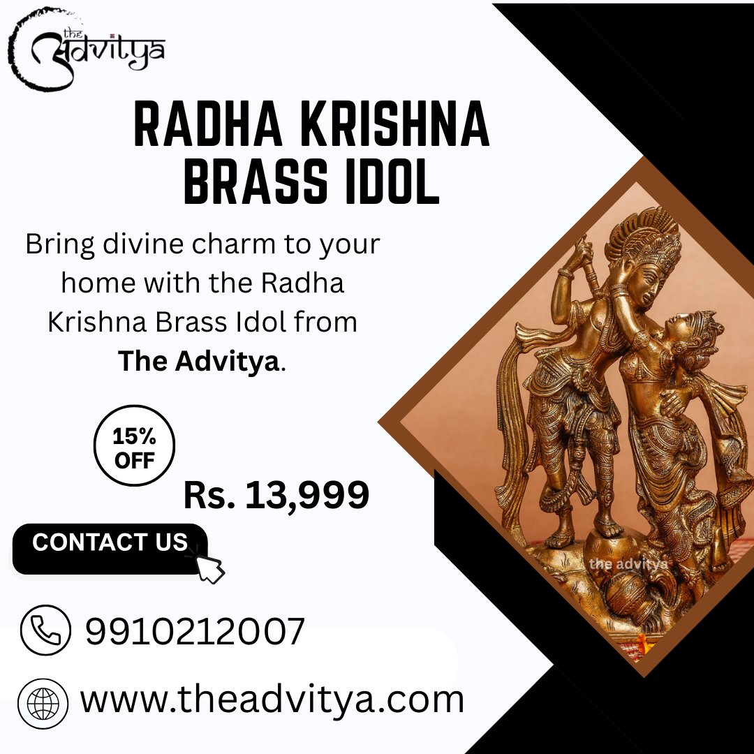 theadvityabrass's tweet image. Bring divine charm to your home with the Radha Krishna Brass Idol from The Advitya.
Shop Now: theadvitya.com

#RadhaKrishnaIdol  #radhakrishnamurtibrass  #radhakrishnastatue #BrassIdol  #radhakrishnaidolbrass #TheAdvitya #HandcraftedIdols #RadhaKrishnaMurti