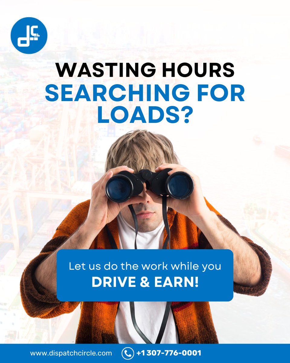 dispatch_circle's tweet photo. Stop Searching, Start Earning!

At DispatchCircle, we negotiate the best rates, handle paperwork, and keep your wheels moving!

DM us NOW to start rolling with high-paying loads!

#FreightDispatch #TruckingMadeEasy #DispatchCircle #SemiTruckLife #OwnerOperators #TruckersFirst https://t.co/jJZoGp50G5