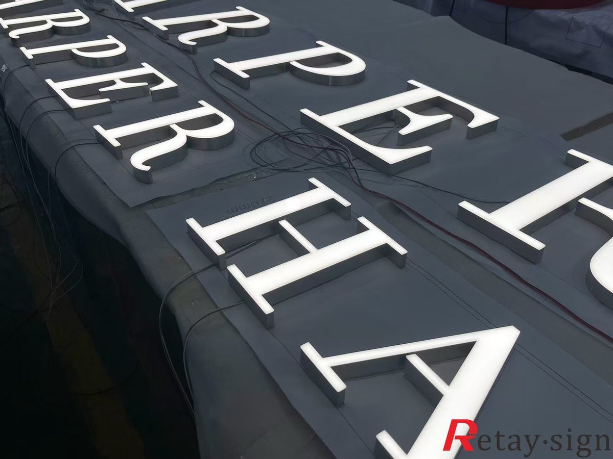 LeiTin20's tweet image. LED Illuminated Front-lit Channel Letters Sign for Store front business Signage
#FrontLitLetters
#ChannelLetter
#RetaySign