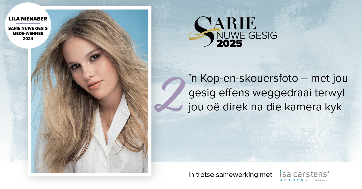 ’n SARIE-voorbladster is nie net ’n mooi gesig nie, dis ’n mooi mens. Of jy Voorbladgesig of Nuwe Gesig wil wees, jy moet nóú inskryf. Alle besonderhede is hier: brnw.ch/21wRYq3