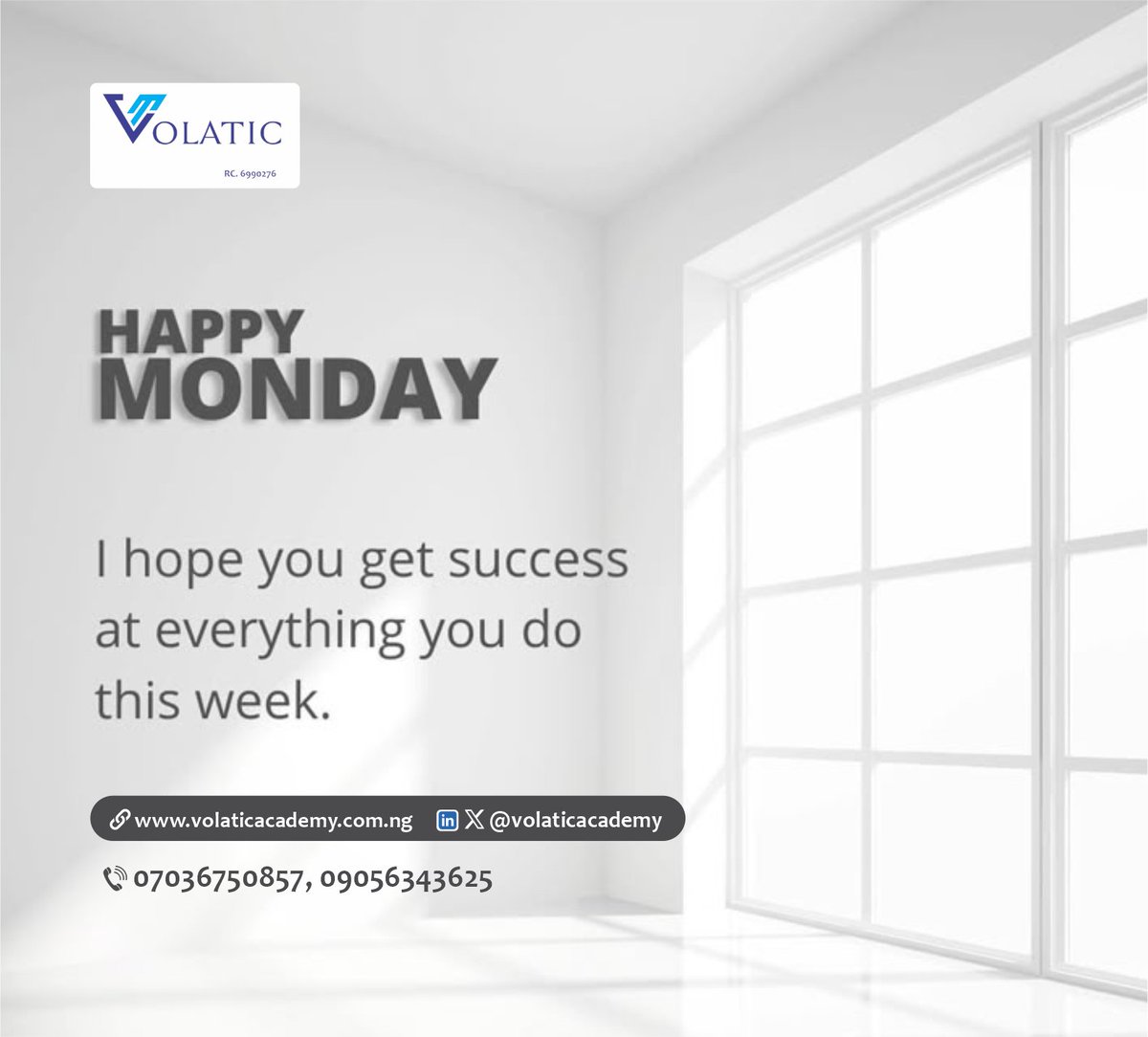 Volatic24's tweet photo. New week, new code, new chances to grow! 💻🚀

Remember: Every expert was once a beginner.

So don’t just dream it — build it. One line of code at a time.

Let’s make this week count

#MondayMotivation https://t.co/1H5OCGJwRZ