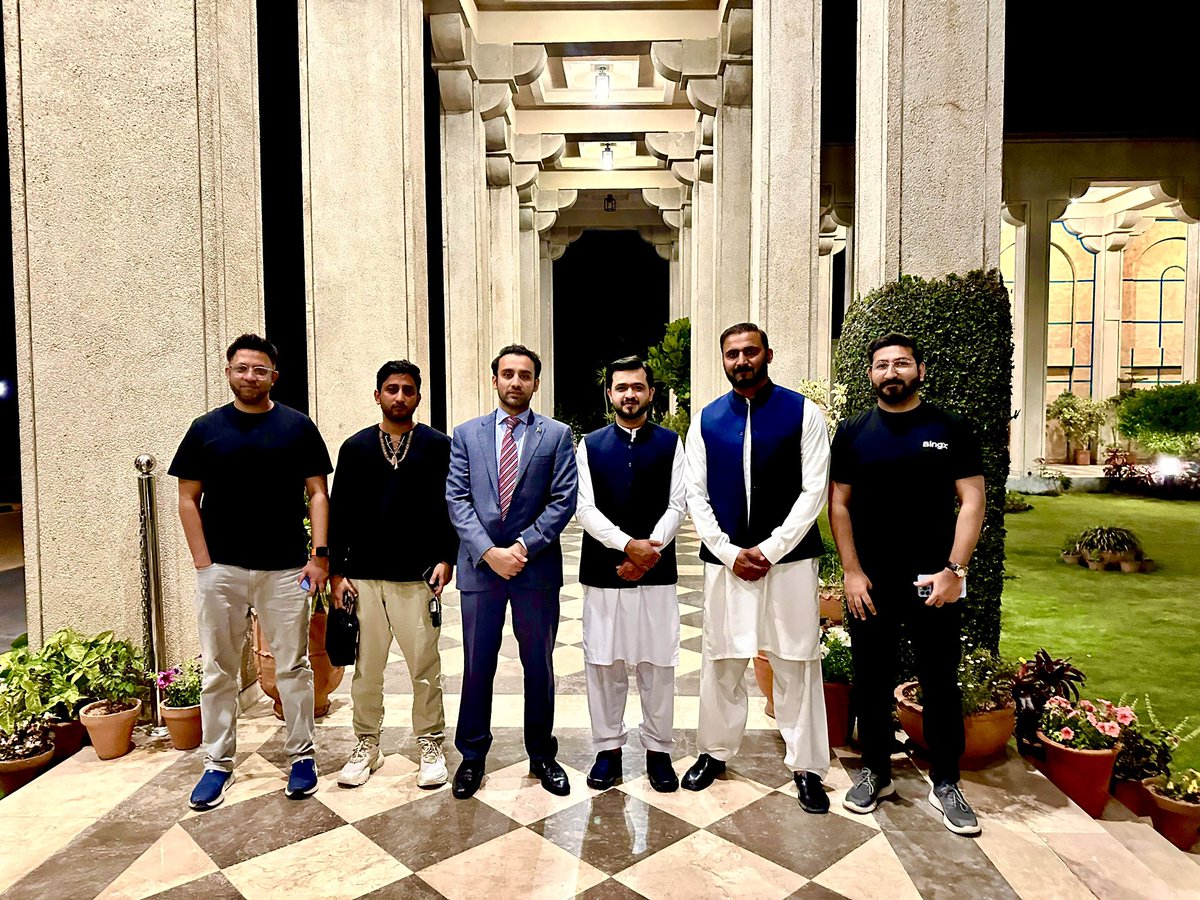 Inspired Analyst (@inspirdanalyst) on Twitter photo Historic Night for Crypto in Pakistan!
Last night, we had our first official KOL meetup in Islamabad with the esteemed CEO of Pakistan Crypto Council, <a href="/Bilalbinsaqib/">Bilal bin Saqib MBE</a> , to discuss the future of blockchain and crypto in our country.
We’re proud to be at the forefront of this Historic Night for Crypto in Pakistan!
Last night, we had our first official KOL meetup in Islamabad with the esteemed CEO of Pakistan Crypto Council, <a href="/Bilalbinsaqib/">Bilal bin Saqib MBE</a> , to discuss the future of blockchain and crypto in our country.
We’re proud to be at the forefront of this