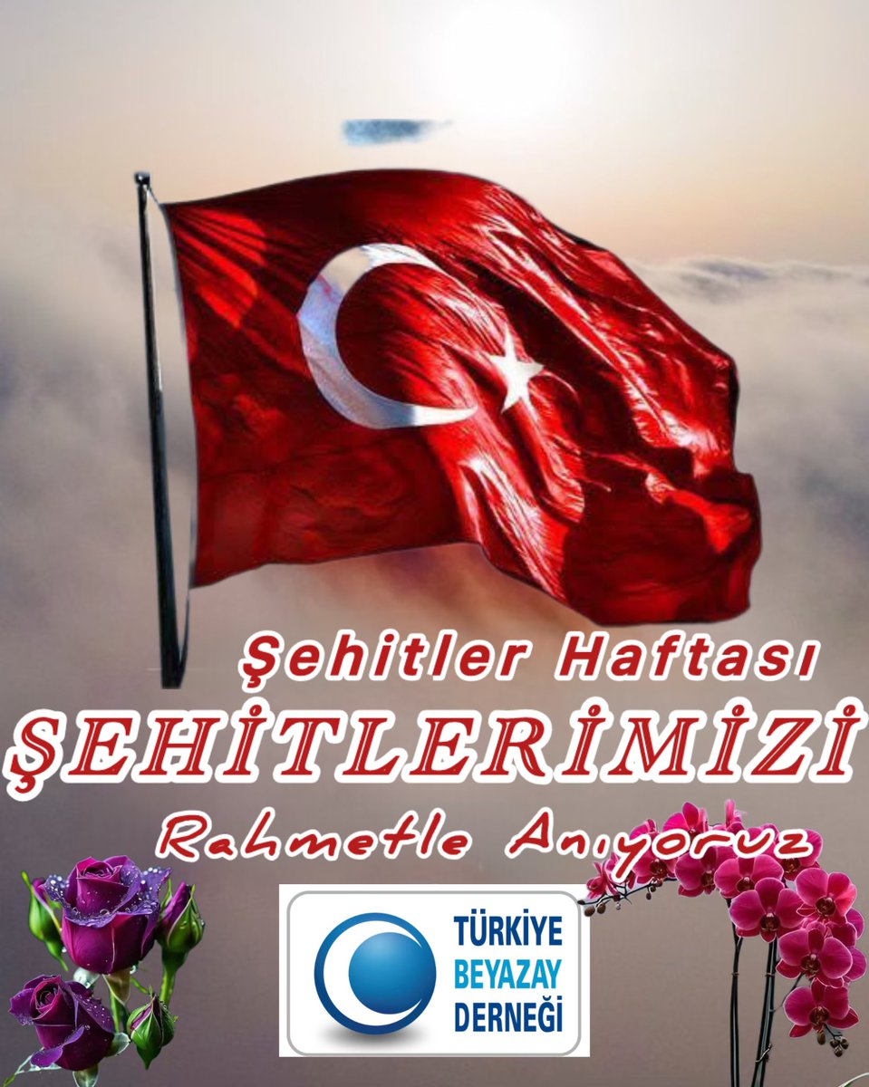 PolatliBeyazay's tweet photo. Vatan toprağını canı pahasına koruyan aziz şehitlerimizi Şehitler Haftası’nda bir kez daha rahmet,minnet ve saygıyla anıyoruz.
Onların emanetine sahip çıkmak, birlik ve beraberliğimizi güçlendirmek en büyük sorumluluğumuzdurRuhları şad, mekânları cennet olsun.🇹🇷 
@lokmanayva https://t.co/mRPmf9SwqK
