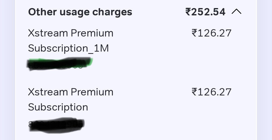 iamshnik's tweet photo. @airtelindia @airtelnews has the shittiest support ever, I swear.

No way to reach the customer care.

No way to cancel Xstream.

Last month I somehow managed to get in touch with the customer care and they told me that they have cancelled the Xstream plan, instead... https://t.co/qFKXbDGeWM