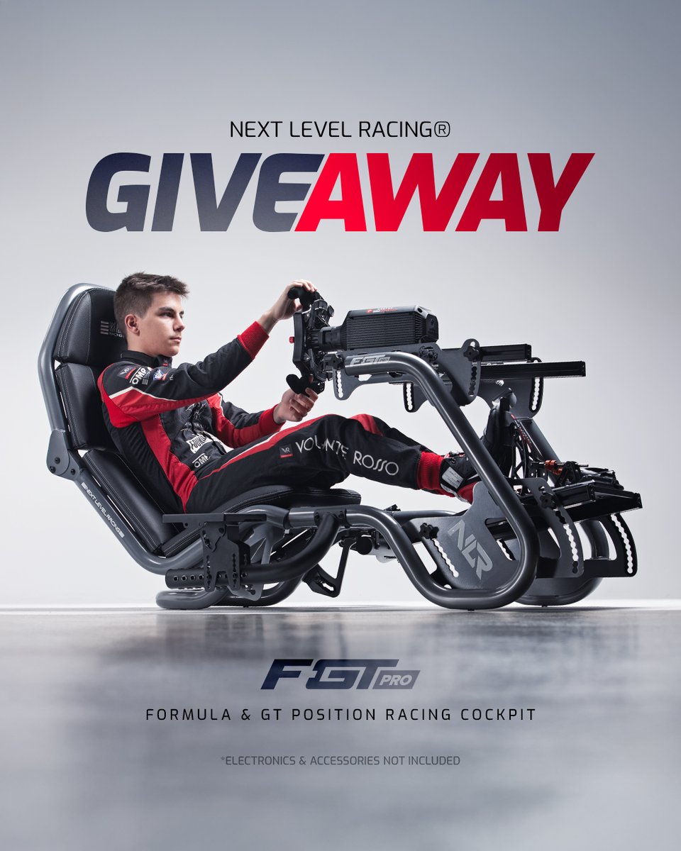Next Level Racing (@nextlvlracing) on Twitter photo Win the F-GT Pro! 🏎️
Want to experience ultimate comfort and precision with the F-GT Pro? Enter our giveaway now!
⚫Like this post
⚫Tag a friend below
⚫Follow <a href="/nextlvlracing/">Next Level Racing</a>
Winner drawn April 30, Good luck, racers! 🏁
For extra entries, share to your story and tag more Win the F-GT Pro! 🏎️
Want to experience ultimate comfort and precision with the F-GT Pro? Enter our giveaway now!
⚫Like this post
⚫Tag a friend below
⚫Follow <a href="/nextlvlracing/">Next Level Racing</a>
Winner drawn April 30, Good luck, racers! 🏁
For extra entries, share to your story and tag more