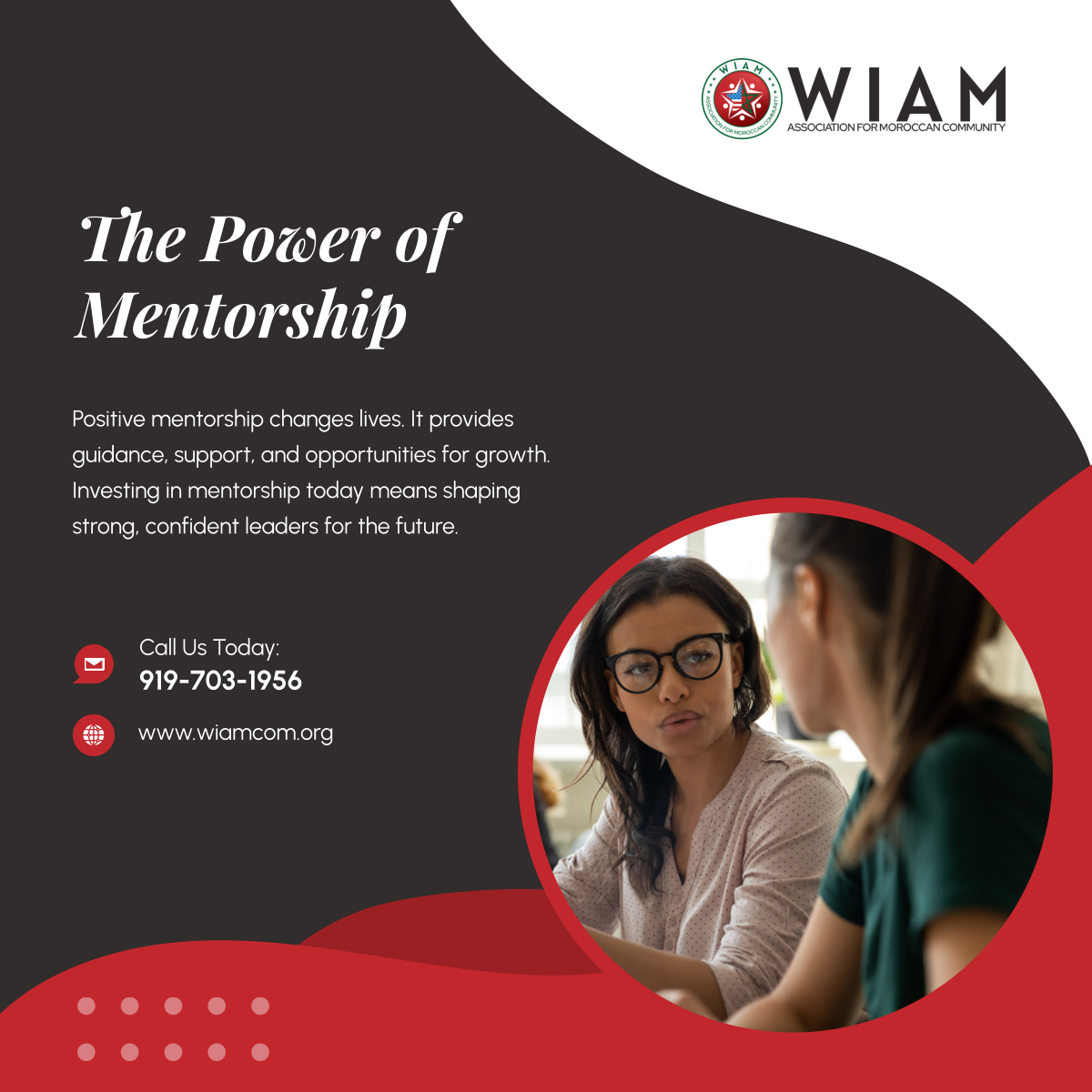 WiamMoroccan's tweet photo. Mentorship creates lifelong impact! By guiding and supporting the youth, we help them unlock potential and achieve success. Let’s build a brighter future together! 

#MentorImpact #CharityOrganization #ApexNC https://t.co/FTvkXRqXgO
