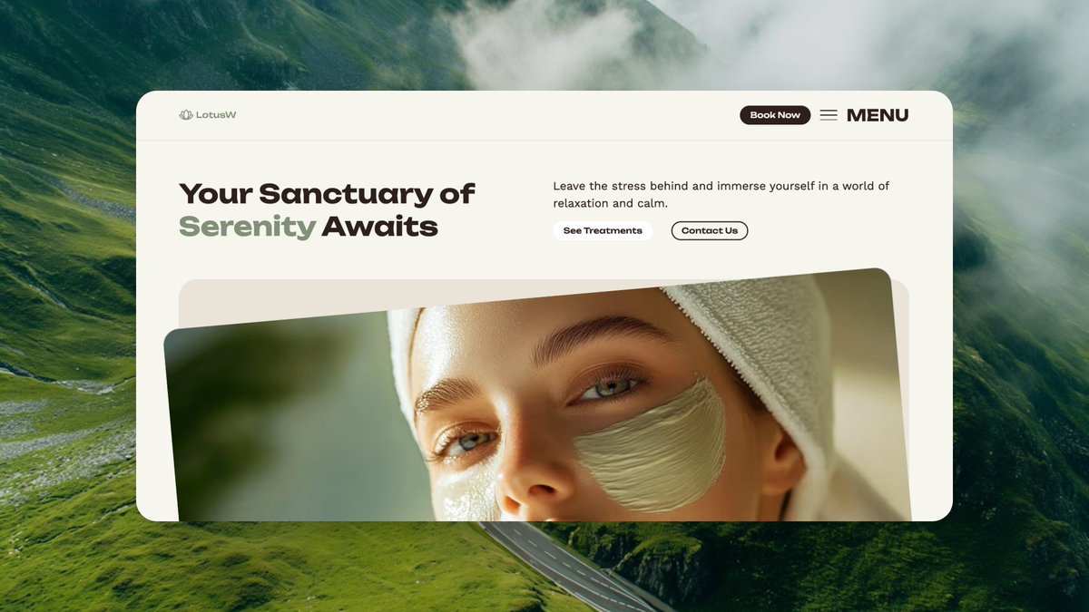 Sneak peek for the upcoming <a href="/webflow/">Webflow</a> template.
