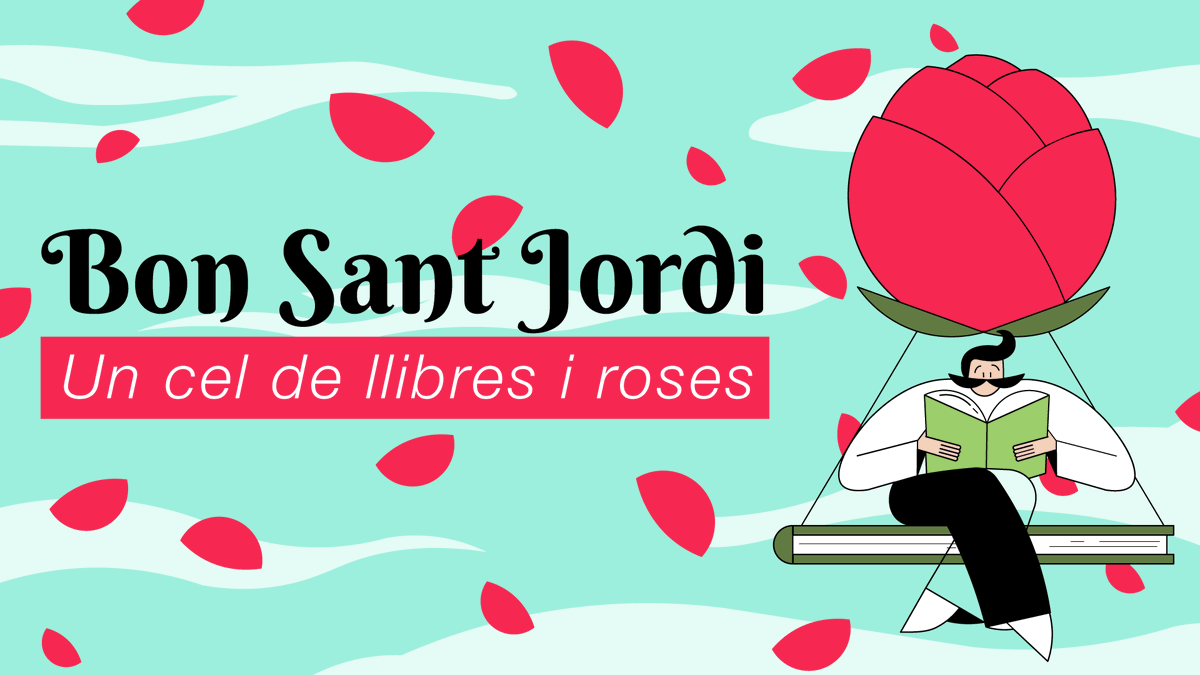 Especial Sant Jordi: un dia per 🌹enamorar-se dels 📚llibres i viure la cultura!
Quin llibre vols? Inspira’t per fer la teva llista de llibres. Les biblioteques et recomanen una selecció dels millors títols.
➡️ bibliotecavirtual.diba.cat/ca/santjordi
#SantJordiXBM #bibliotequesXBM  #santjordi