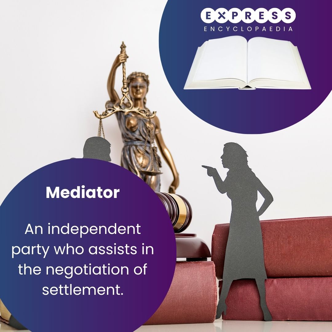 ExpressSols's tweet image. A mediator is an independent expert who helps parties negotiate a fair settlement. ⚖️🤝 #LegalProcess #PersonalInjury