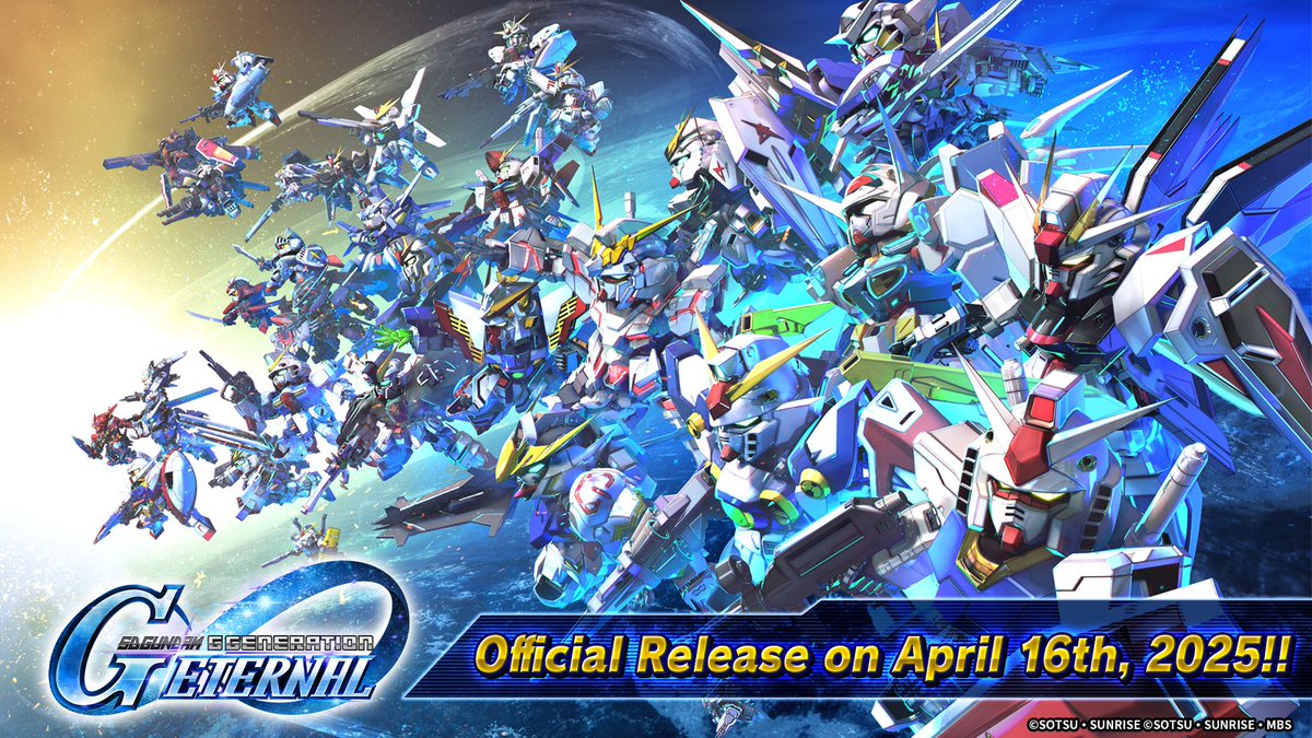 ggene_eternalEN's tweet photo. ◤━━━━━━
#GundamEternal
Pre-download Now On!
━━━━━━━◢

SD Gundam G Generation ETERNAL is finally available for pre-download on all stores!
The official release is scheduled for April 16th (Wed)!
Pre-download the game now an get ready for the start of service!

▼Pre-download here
https://t.co/LyYEoeybt8

#GGeneration #GGen