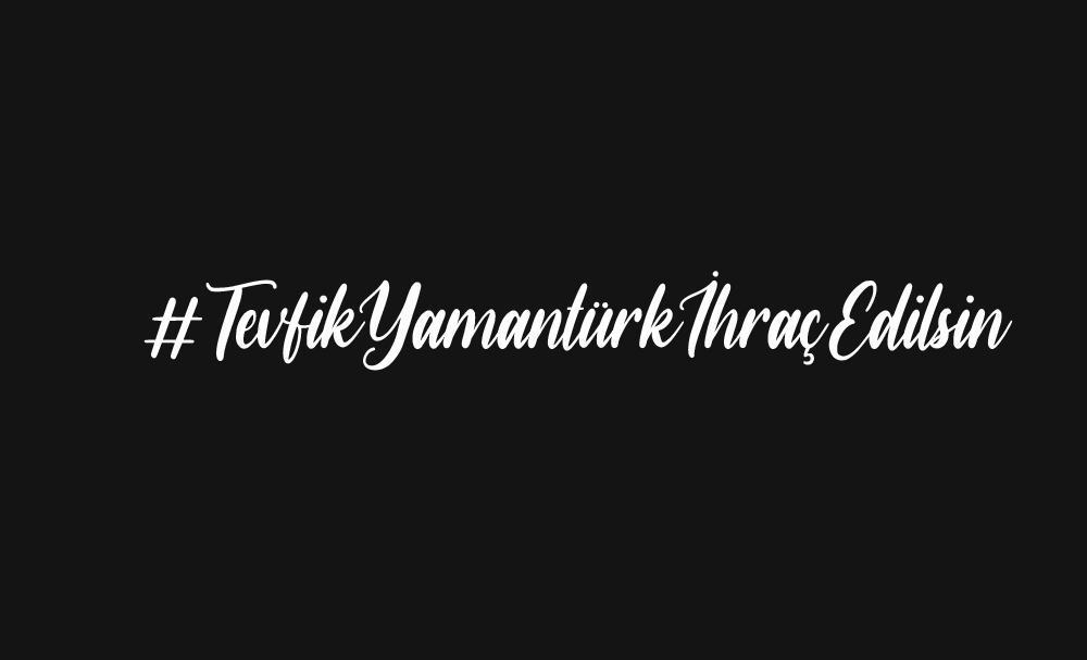 Tevfik Yamantürk'ü İhraç Edin <a href="/Besiktas/">Beşiktaş JK</a> 
Beşiktaş'ın felsefesini benimsemeyenlerin Beşiktaş'ta yeri yoktur. 

BJK Divan Kurulu Başkanlık makamına layık olmayanlar o koltukta oturamaz.

Beşiktaş Genel Kurulunda yaşanan skandal olayları NORMALLEŞTİREMEZSİNİZ!
