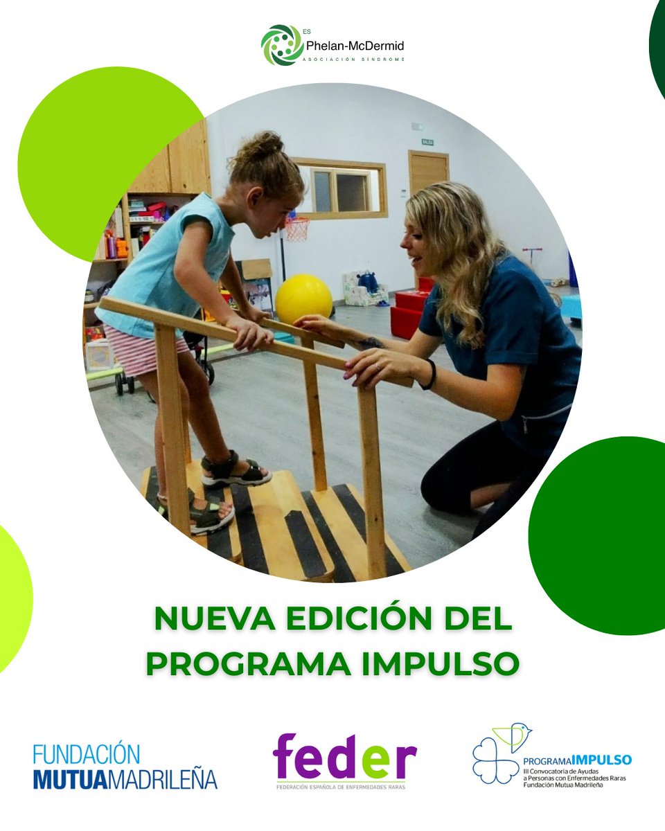 PhelanMcDermid's tweet photo. 🔹 Un año más, @la_Mutua y @feder_ong presentan su #ProgramaIMPULSO.🚀
💚¡Muchas gracias por darnos la oportunidad de participar en este proyecto que apoya enormemente a nuestras familias! https://t.co/nG2cYATImJ