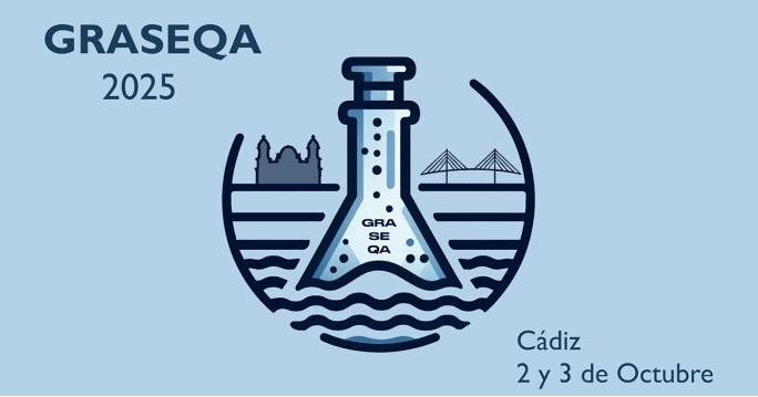 Los días 2 y 3 de octubre se celebrará la XVIII Reunión del Grupo Regional Andaluz de la Sociedad Española de Química Analítica (GRASEQA 2025)! 

Más información e inscripciones en 👉graseqa2025.uca.es