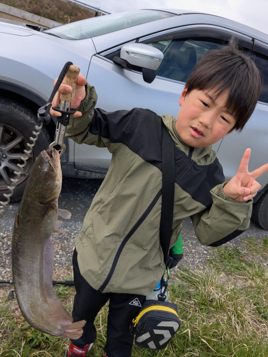 ExBasuket's tweet photo. 春爆を求めていざナマズへ！
ガイドしていただきながらも8バイト、5キャッチすることができました！
初の5キャッチで興奮してます笑
#jackall
#ナマズ
#ナジーバグ https://t.co/pedSR4K8BB