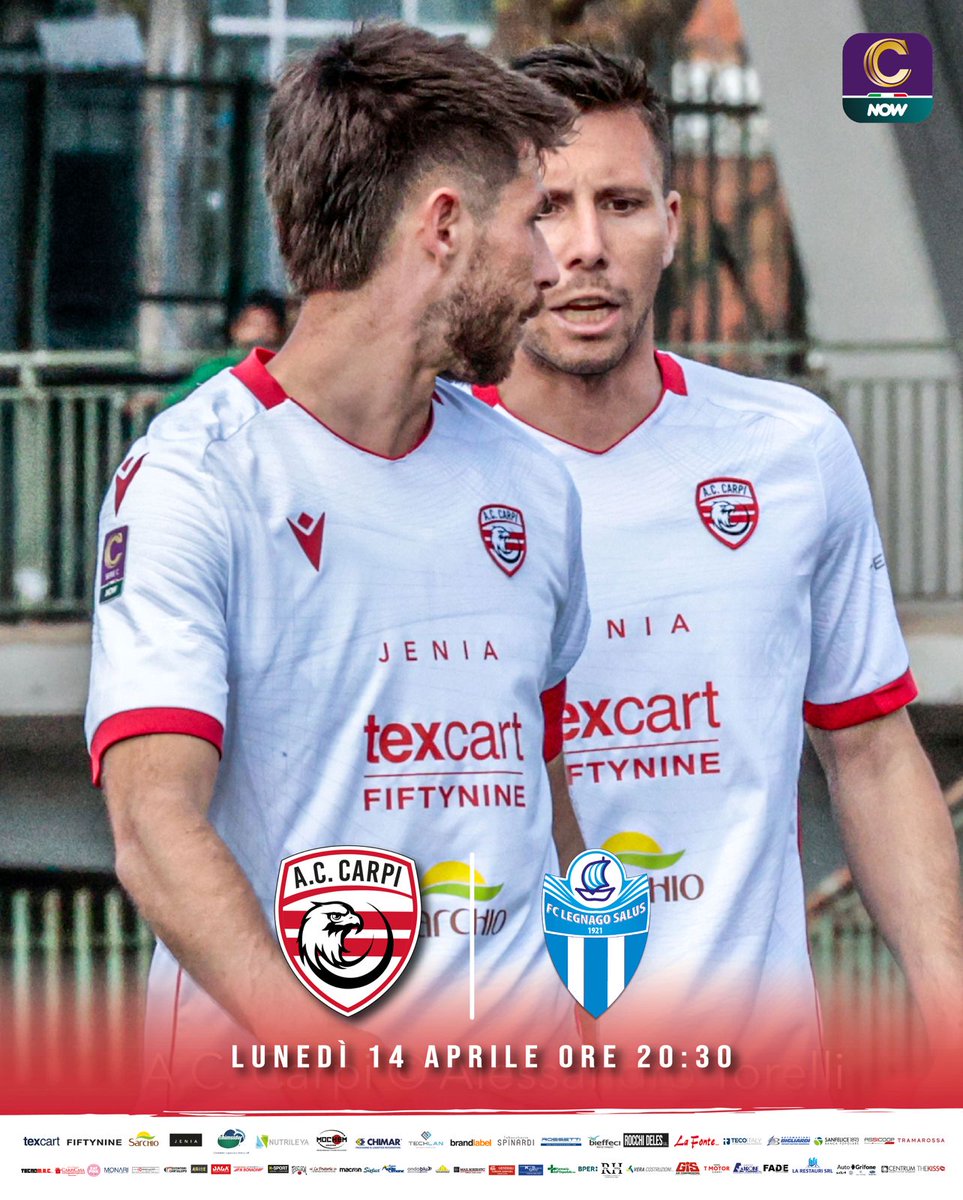 ac_carpi's tweet photo. Lunedรฌ sera di calcio al "๐๐ฎ๐ฏ๐ฎ๐๐๐ถ" nella 36^ Giornata di #SerieCNowโ
โญ| Fischio d'inizio alle ore 20:30
@seriec #CarLeg #CdiCarpi #ilCarpiperScelta https://t.co/WzQQE259HX