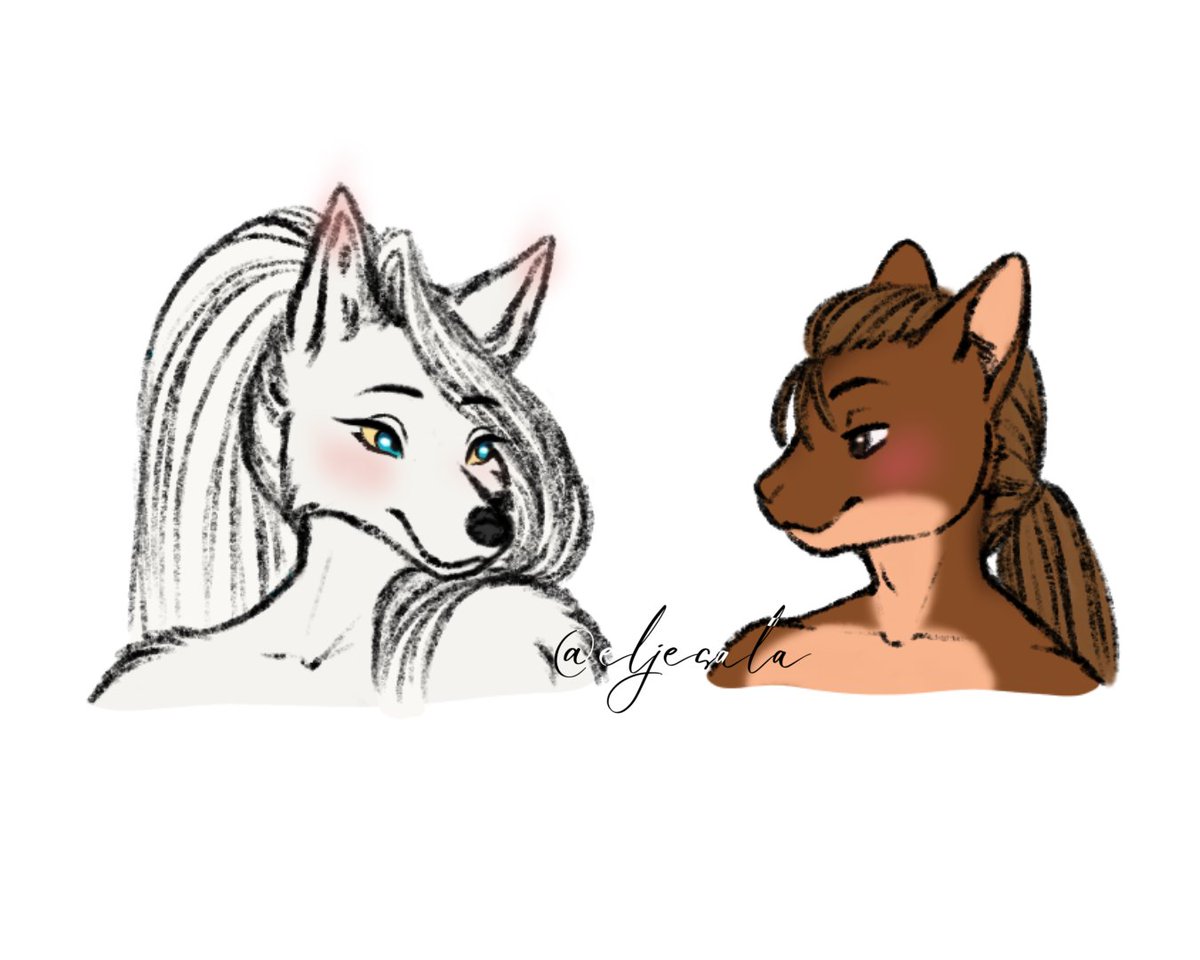 eljesala's tweet photo. I've been asked in a q&amp;a if I plan on giving all the sisters their partners. The thing is that I ALREADY HAVE. I'm just too hyperfixated on Amalthea and Danny😂😭😭💀

All of the gorgeous boys belong to @ajidindaperman1 🫶🏽 https://t.co/hA6ScbWYyn