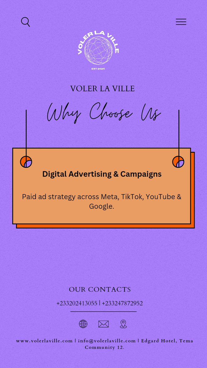 volerlaville's tweet photo. 📢 The best brands don’t chase customers. They attract them. Let’s build ad campaigns that make people come to you. https://t.co/pSSlnQm9Kd