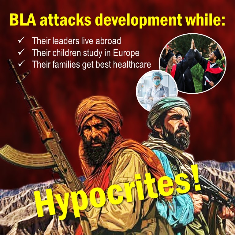 Mengal212's tweet photo. Every BLA attack on CPEC only fuels unity, exposes terror, and strengthens Pakistan’s resolve. You will never win!
#CPEC #Balochistan #EnemyOfBalochs_BLABYC #دشمنان_بلوچستان #DevelopmentNotDestruction https://t.co/2QhsVC9WZ1