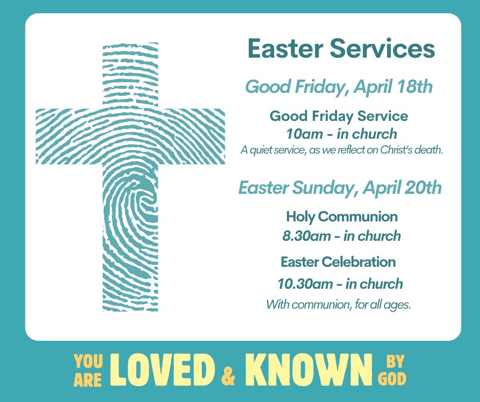Easter services at St Paul’s #StAlbans. You’re welcome…