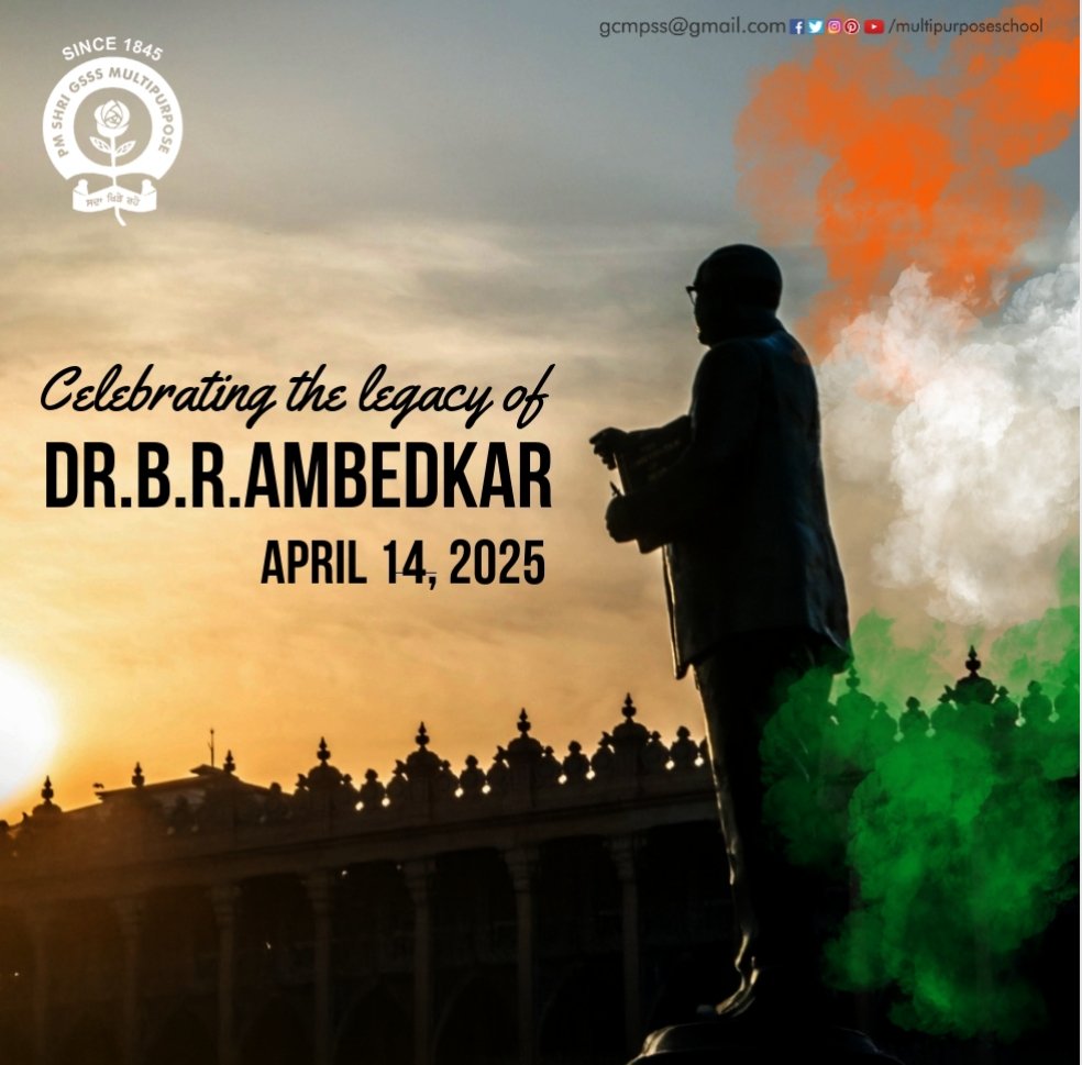 multipurposepta's tweet photo. Tribute to Babasaheb: 
Wishing everyone a happy Ambedkar Jayanti!
Let's honor Dr. B.R. Ambedkar's legacy by striving for a more equal and just society. 
May his teachings guide us towards a brighter future. 
.
@multipurposeschool
.
#Multipurpose_School 
#BestGovtSchool https://t.co/xN8dTunHRZ