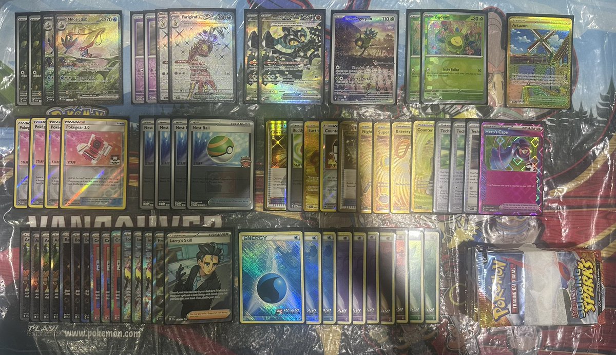 5-3-1 at Atlanta Regional. One miss play on a 3-win streak cost me the whole run. I also misread the meta on how much people tech-ed for this matchup. And yes, I did not have enough time to get a max rarity Ogerpon.