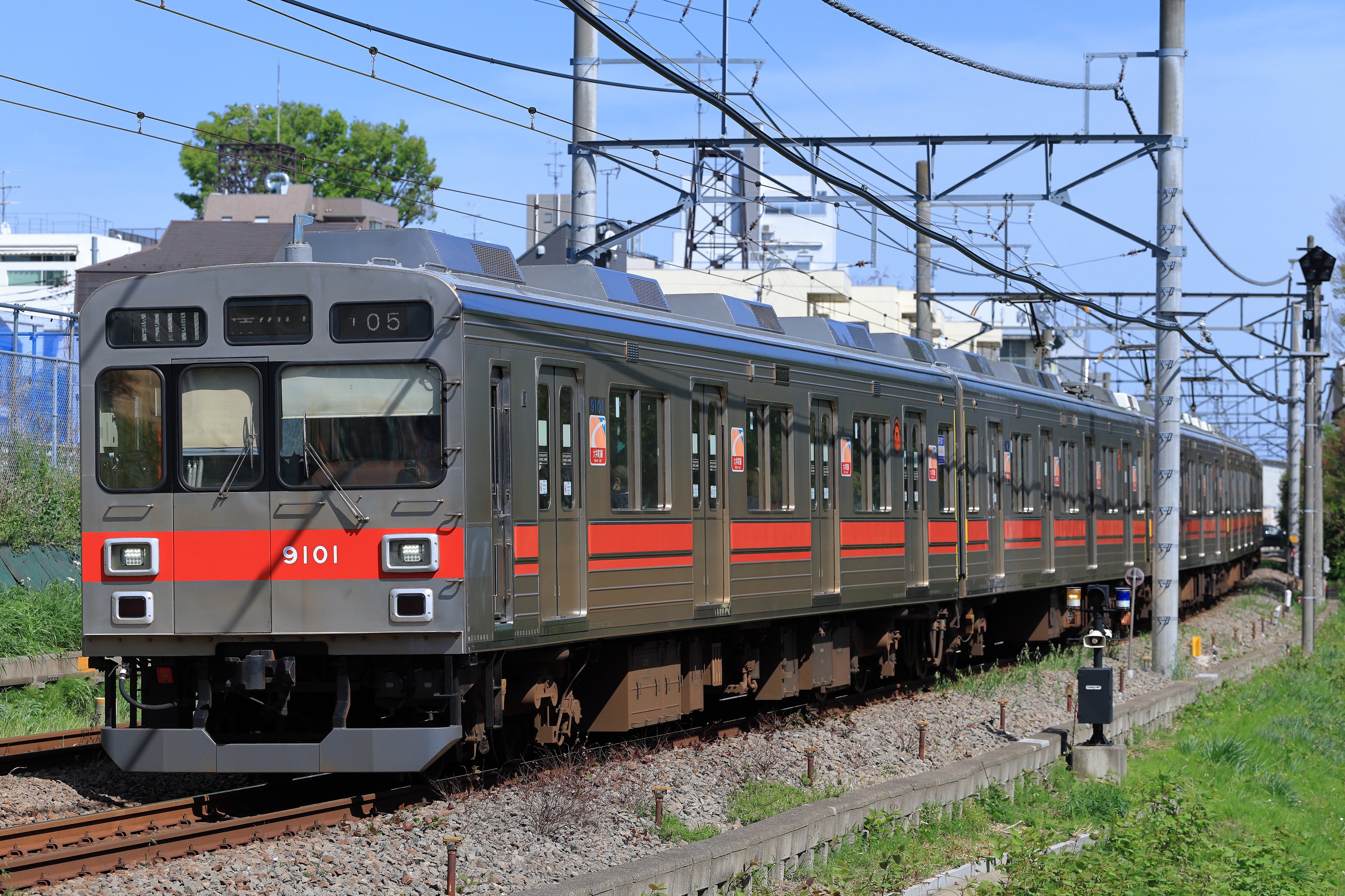 東急 9000系 復刻赤帯 Bトレ - メルカリ