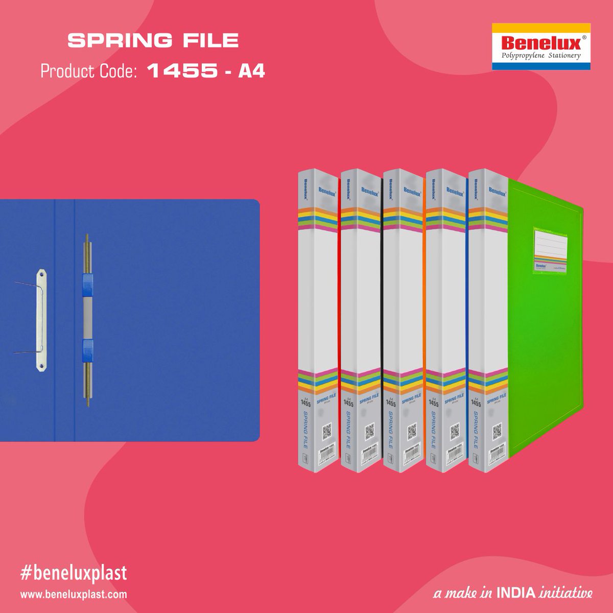 beneluxplast's tweet photo. New Arrival
Product Code: 1455 A4 size Spring File
Sheet Protector - https://t.co/qPr7mHdTWK
#beneluxplast #plasticfilefolder #sheetprotector #buttonfilefolder #expandablefilefolders #stickfile #clearbook #documentfilefolder #clearbagfile #officesupplies #stationery https://t.co/ZWJdxwsW2Z