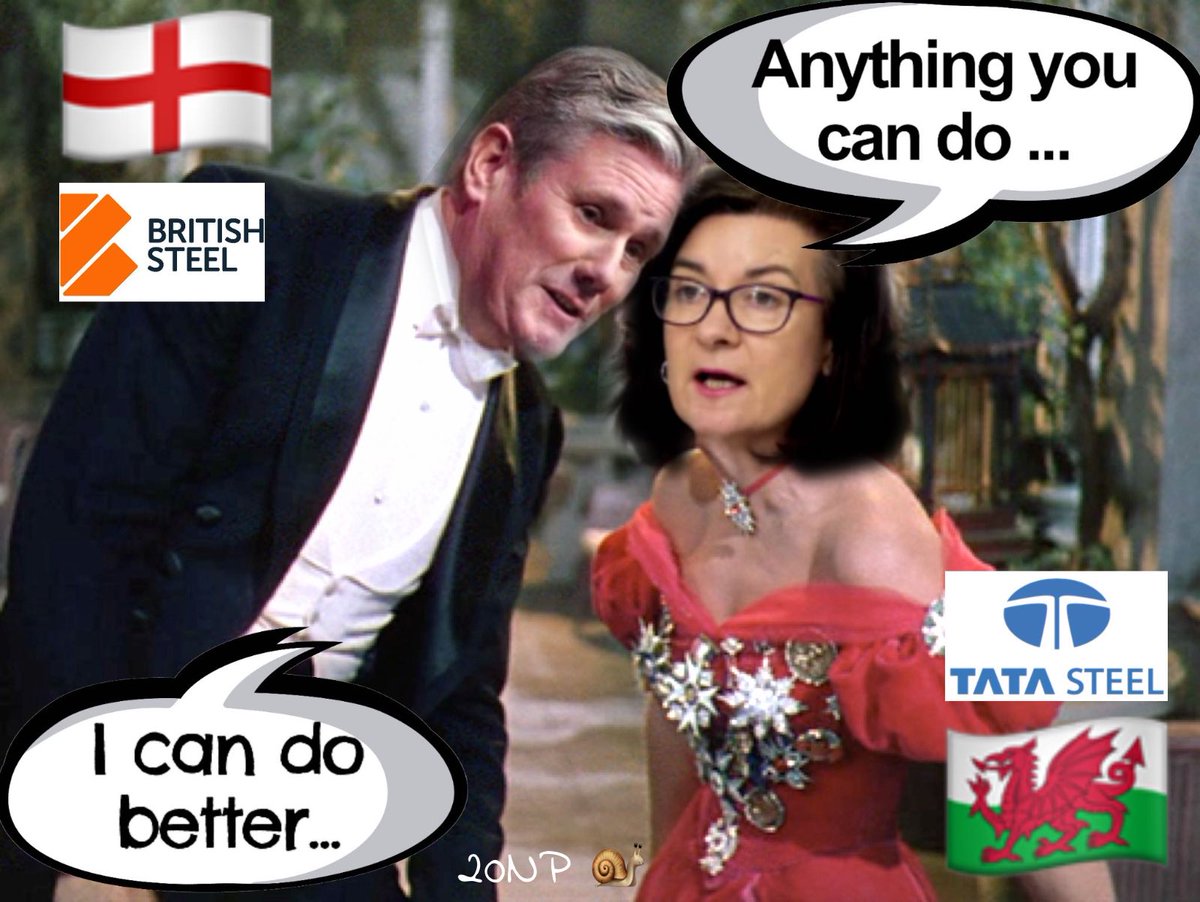 20NPHartleyHare's tweet photo. 🎵🎶 Anything you can do 🏴
... I can do better 🏴 🎶🎵
#JustSaying #Topical #welshsteel https://t.co/dRlePKowcJ